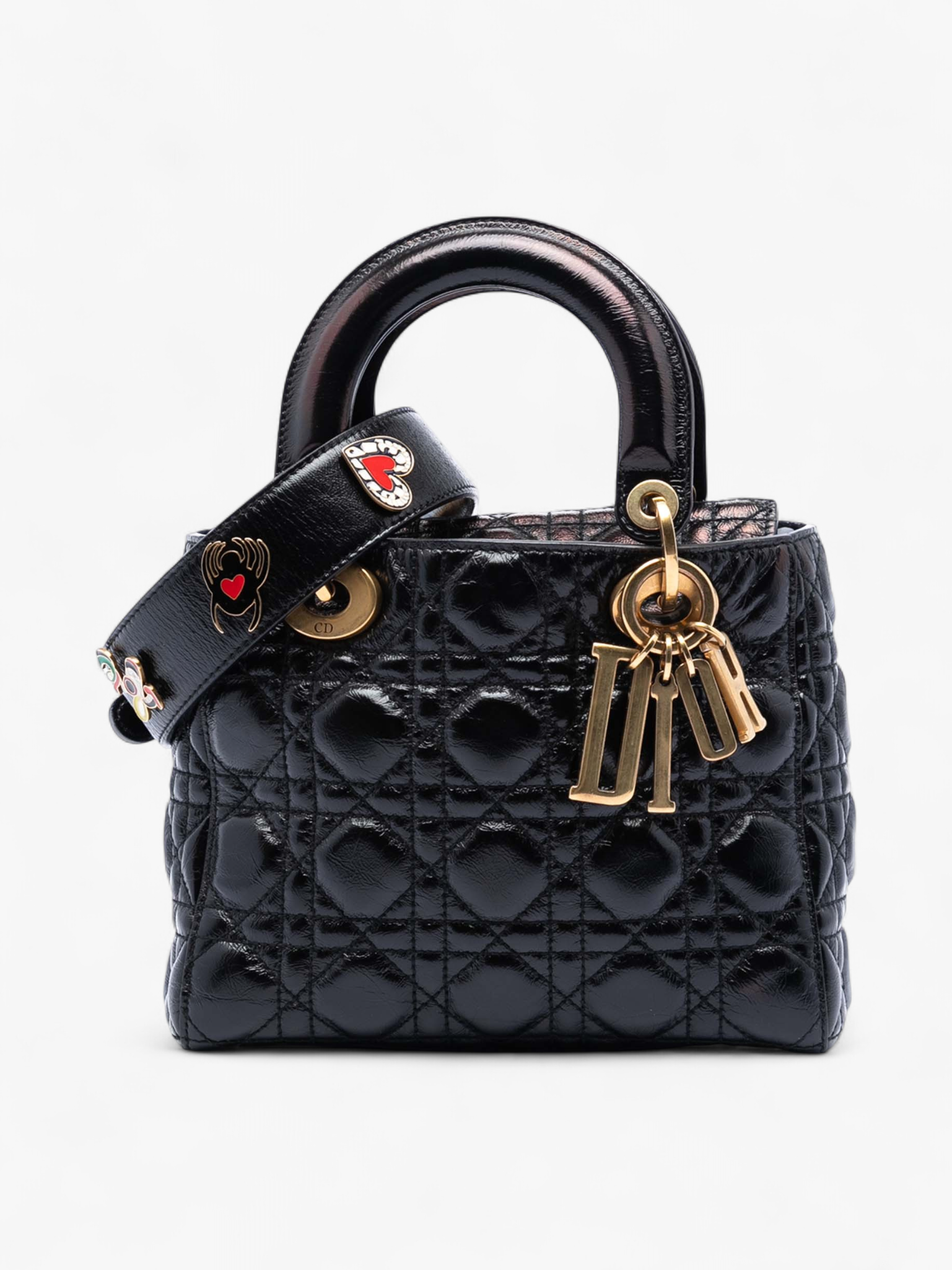 Dior Small Crinkled Patent Cannage My ABCDior Lady Dior – ReLuxe Room