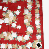 Yves Saint Laurent red floral scarf - ReLuxe Room