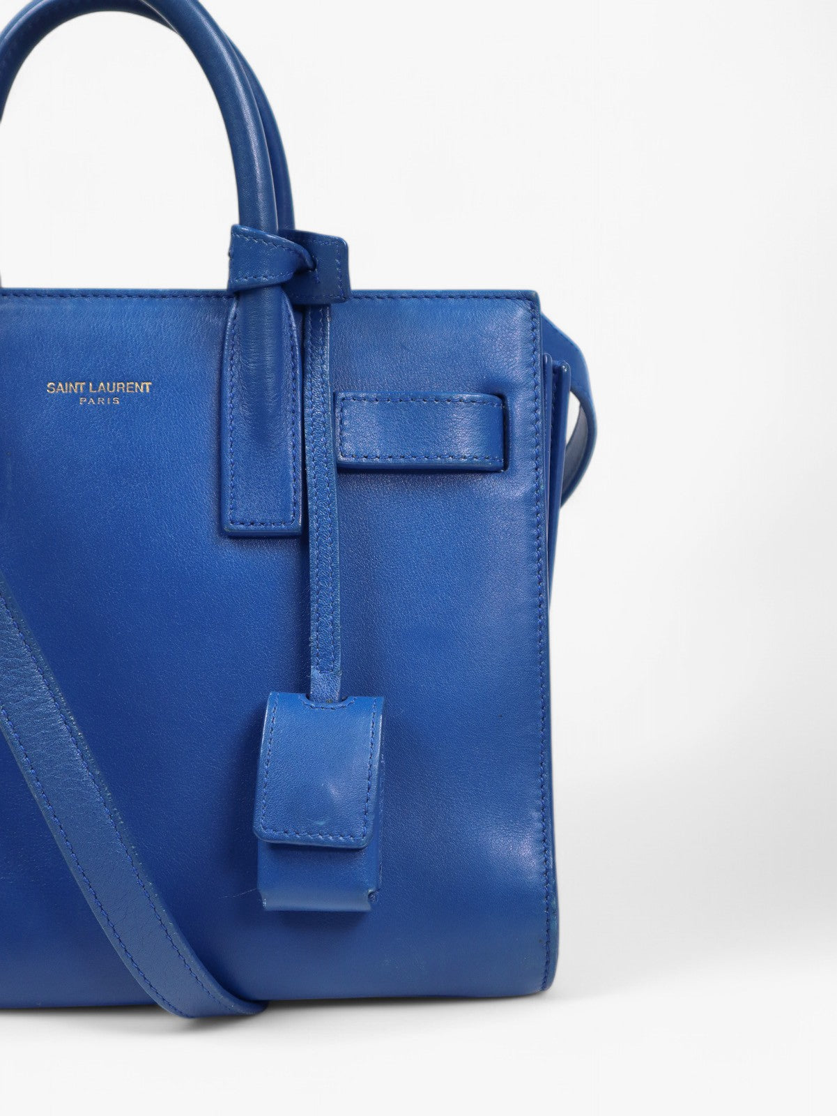 Saint Laurent blue Sac de Jour Nano - ReLuxe Room