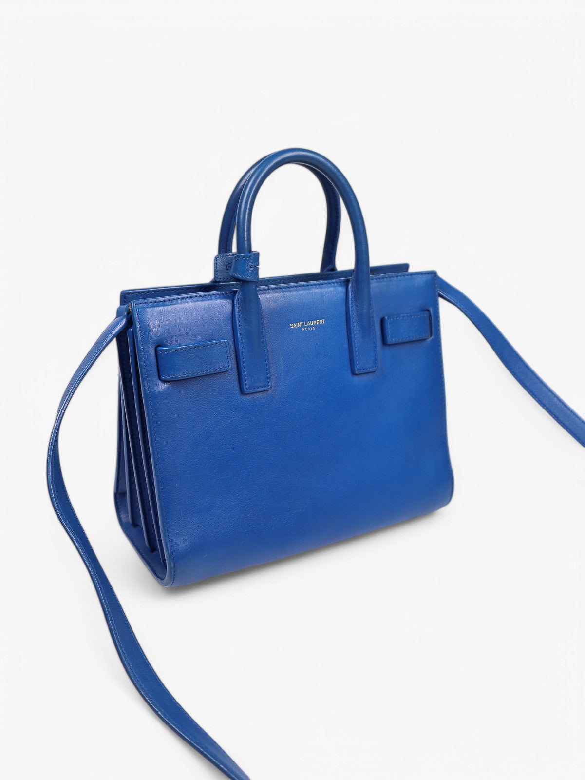 Saint Laurent blue Sac de Jour Nano - ReLuxe Room