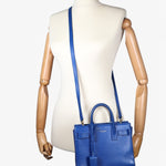 Saint Laurent blue Sac de Jour Nano - ReLuxe Room
