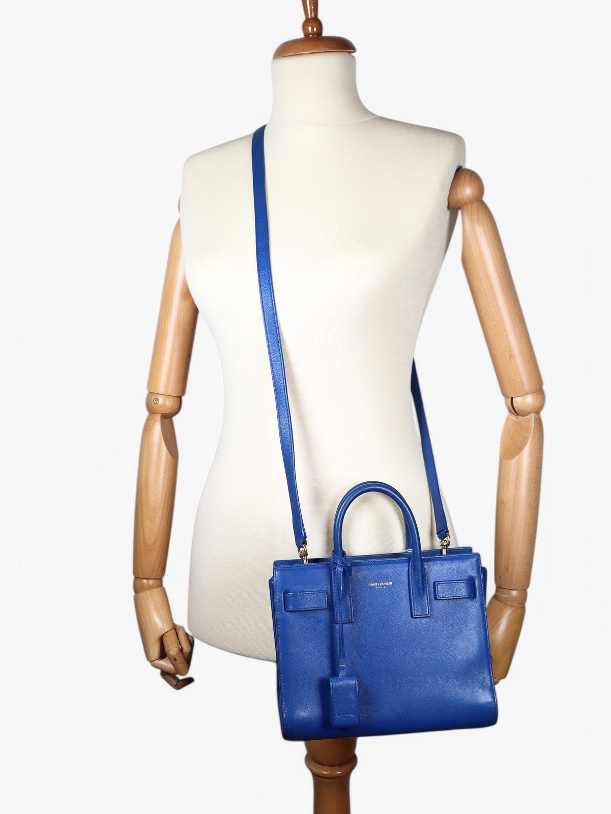 Saint Laurent blue Sac de Jour Nano - ReLuxe Room
