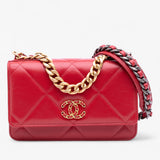 Quilted Goatskin 19 Wallet on Chain