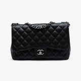 Chanel Jumbo Classic Caviar Single Flap