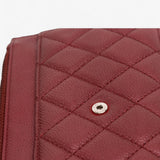 Chanel CC Quilted Caviar Wallet on Chain