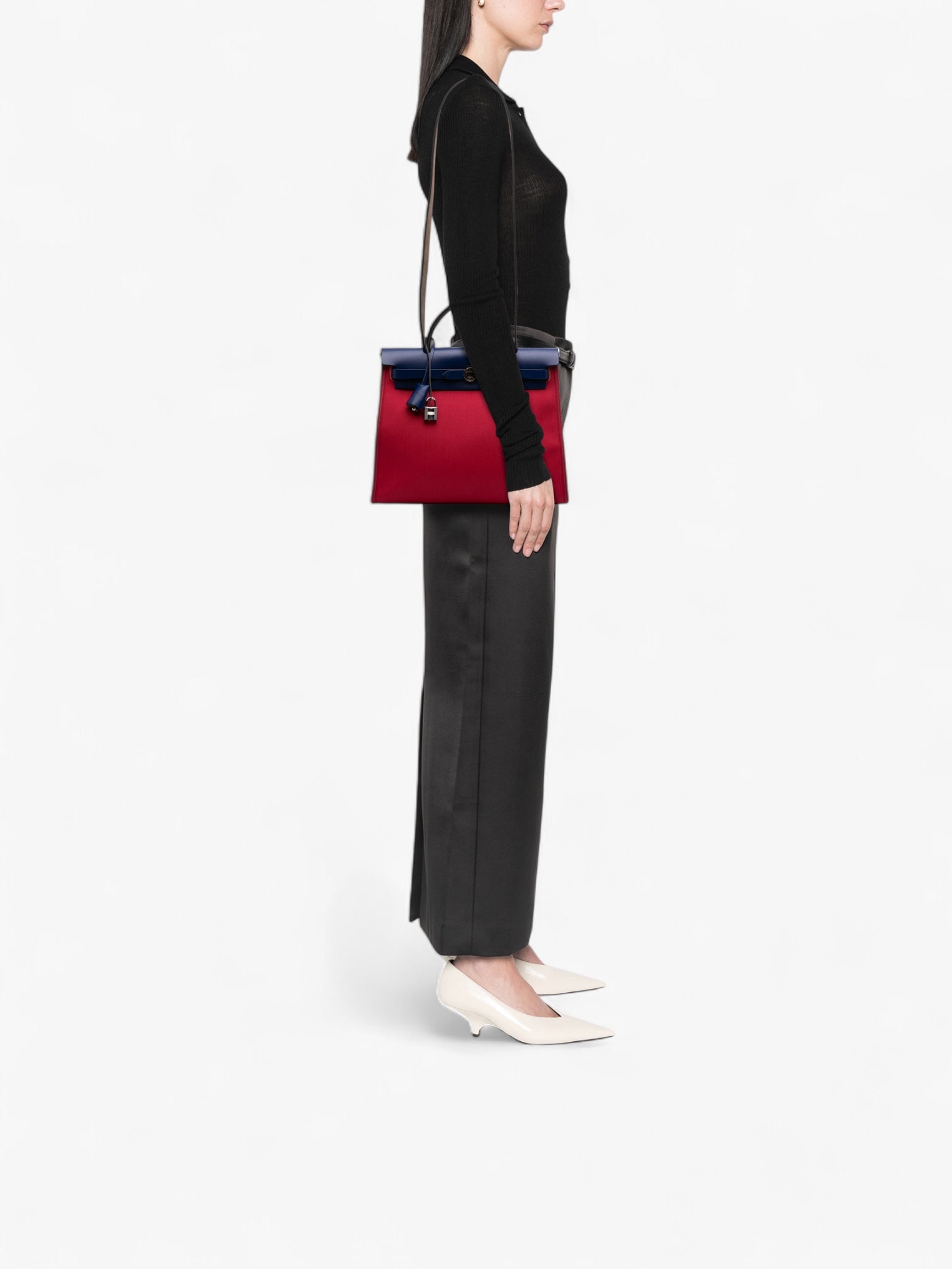 Hermès Toile Herbag Zip 31