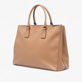 Prada Large Saffiano Lux Galleria Double Zip