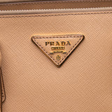 Prada Large Saffiano Lux Galleria Double Zip