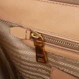 Prada Large Saffiano Lux Galleria Double Zip