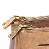 Prada Large Saffiano Lux Galleria Double Zip