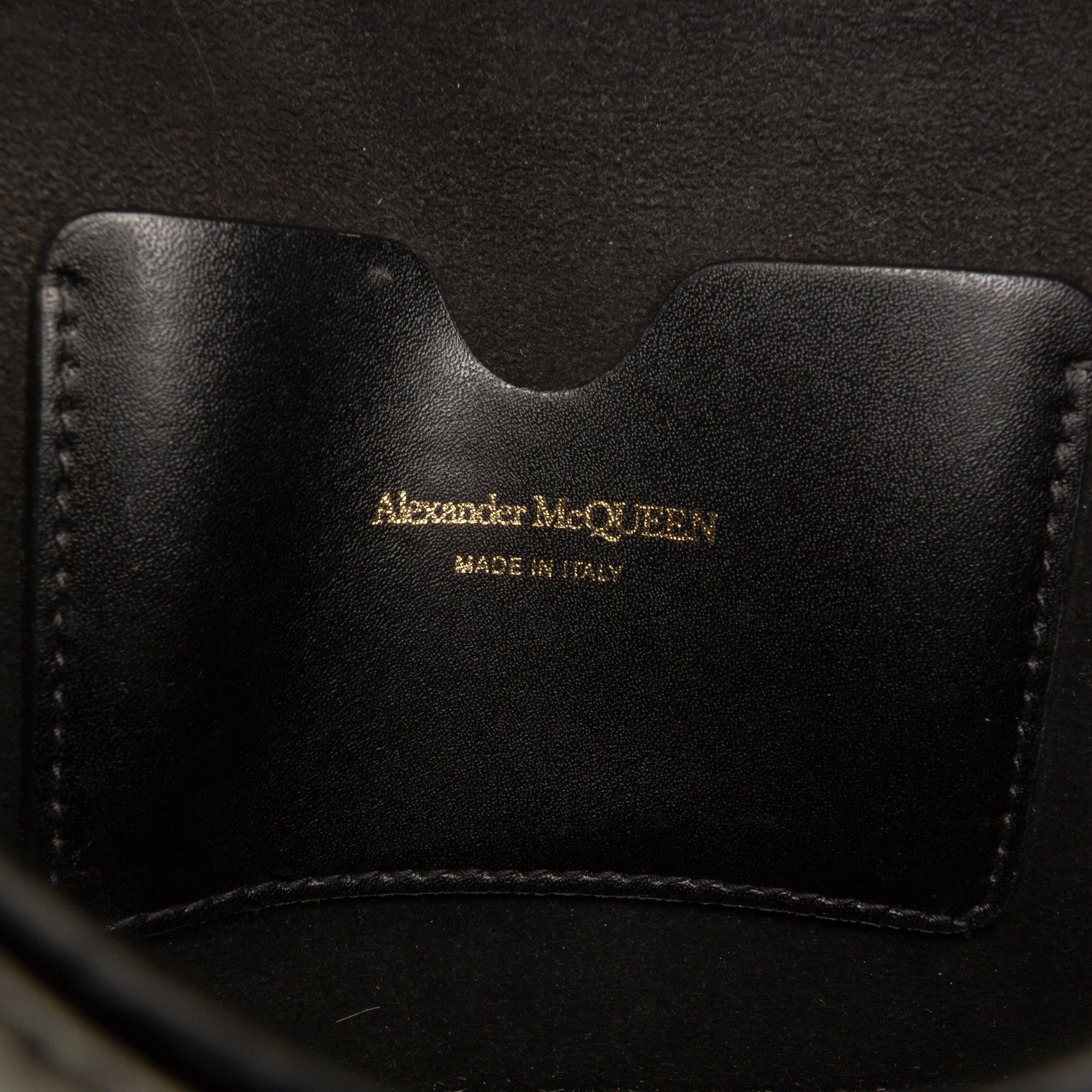 Alexander McQueen Mini Leather Skull Lock Top Handle Bag – ReLuxe Room