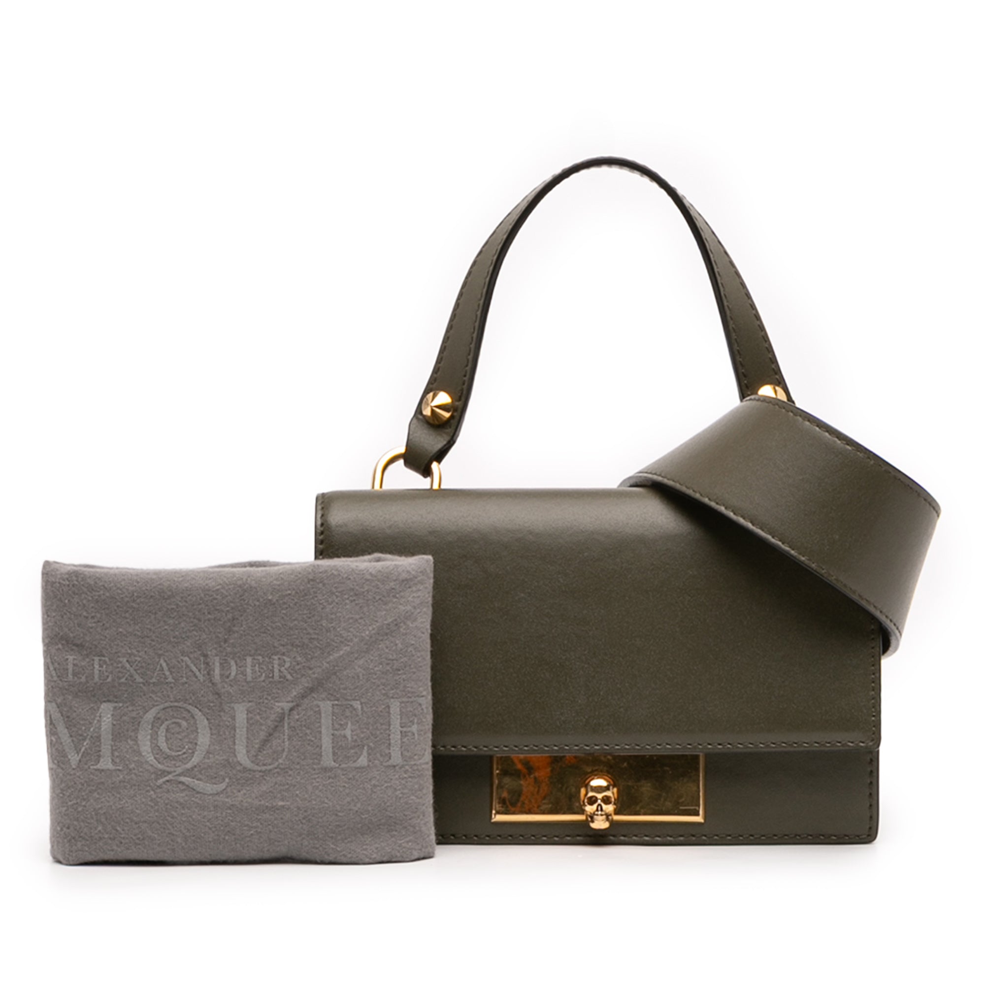 Alexander McQueen Mini Leather Skull Lock Top Handle Bag – ReLuxe Room Alexander McQueen Mini Leather Skull Lock Top Handle Bag – ReLuxe Room