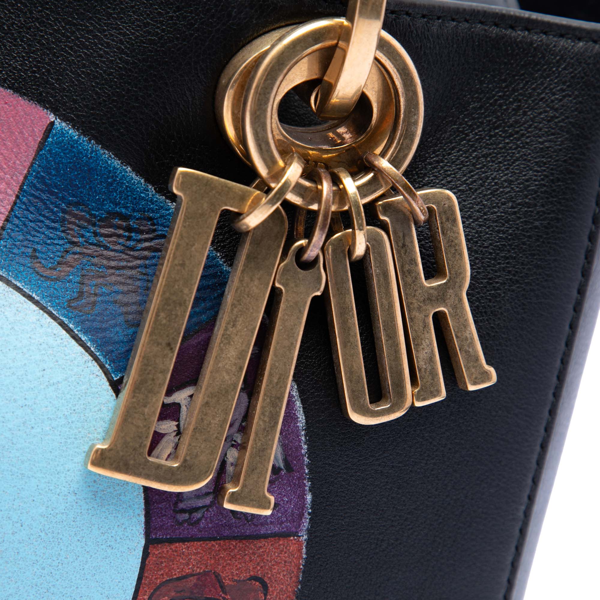 Dior Medium Calfskin Wheel of Fortune Tarot Lady Dior – ReLuxe Room