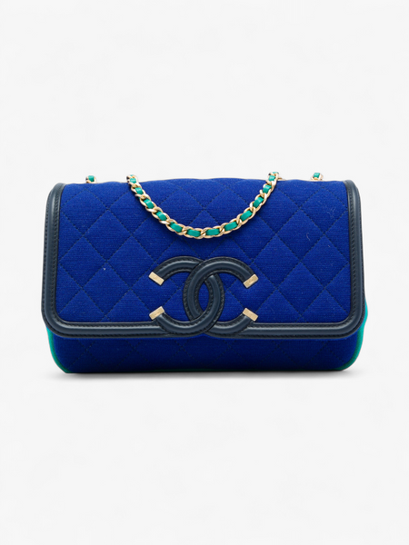 Chanel Small Tricolor Jersey CC Filigree Flap – ReLuxe Room