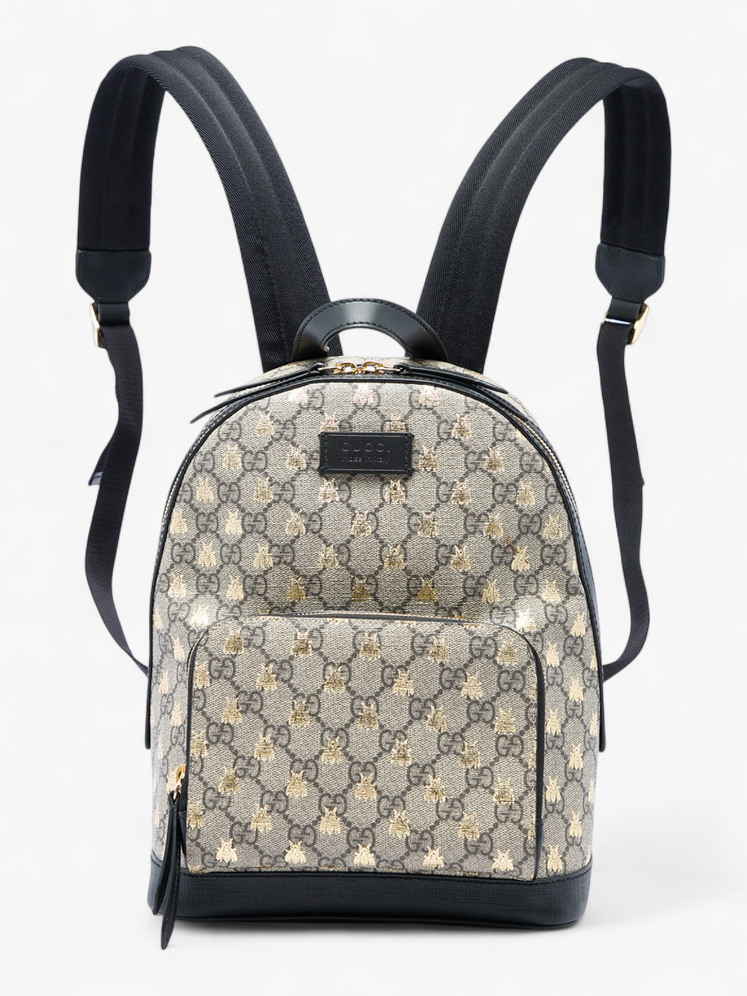 Gucci Small GG Supreme Bee Backpack – ReLuxe Room