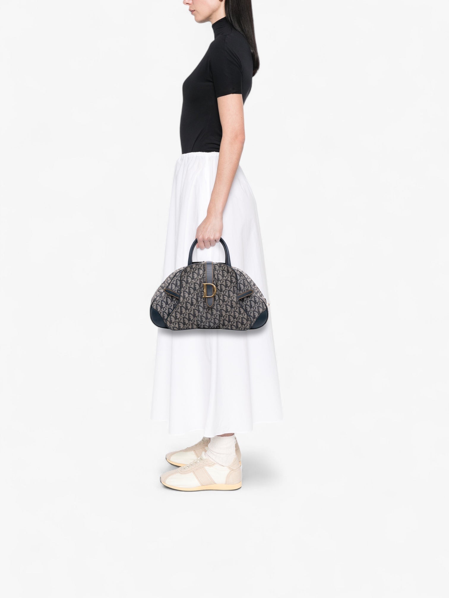 Dior Diorissimo Trotter Double Saddle Bowler