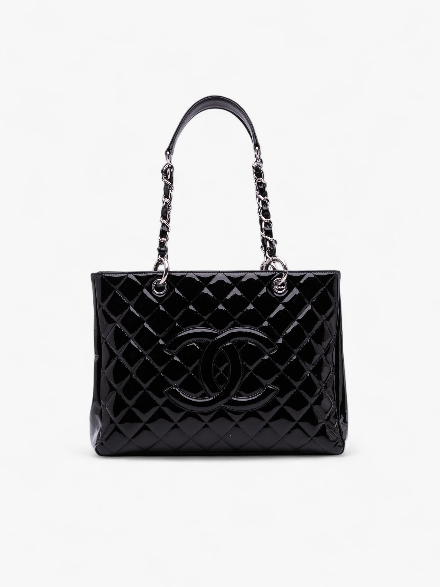 Chanel Patent Grand Shopping Tote
