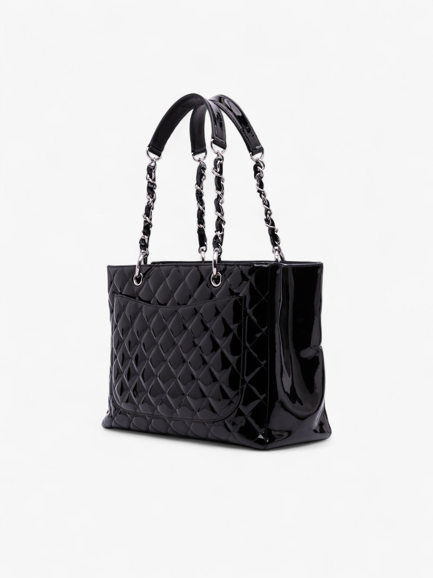 Chanel Patent Grand Shopping Tote