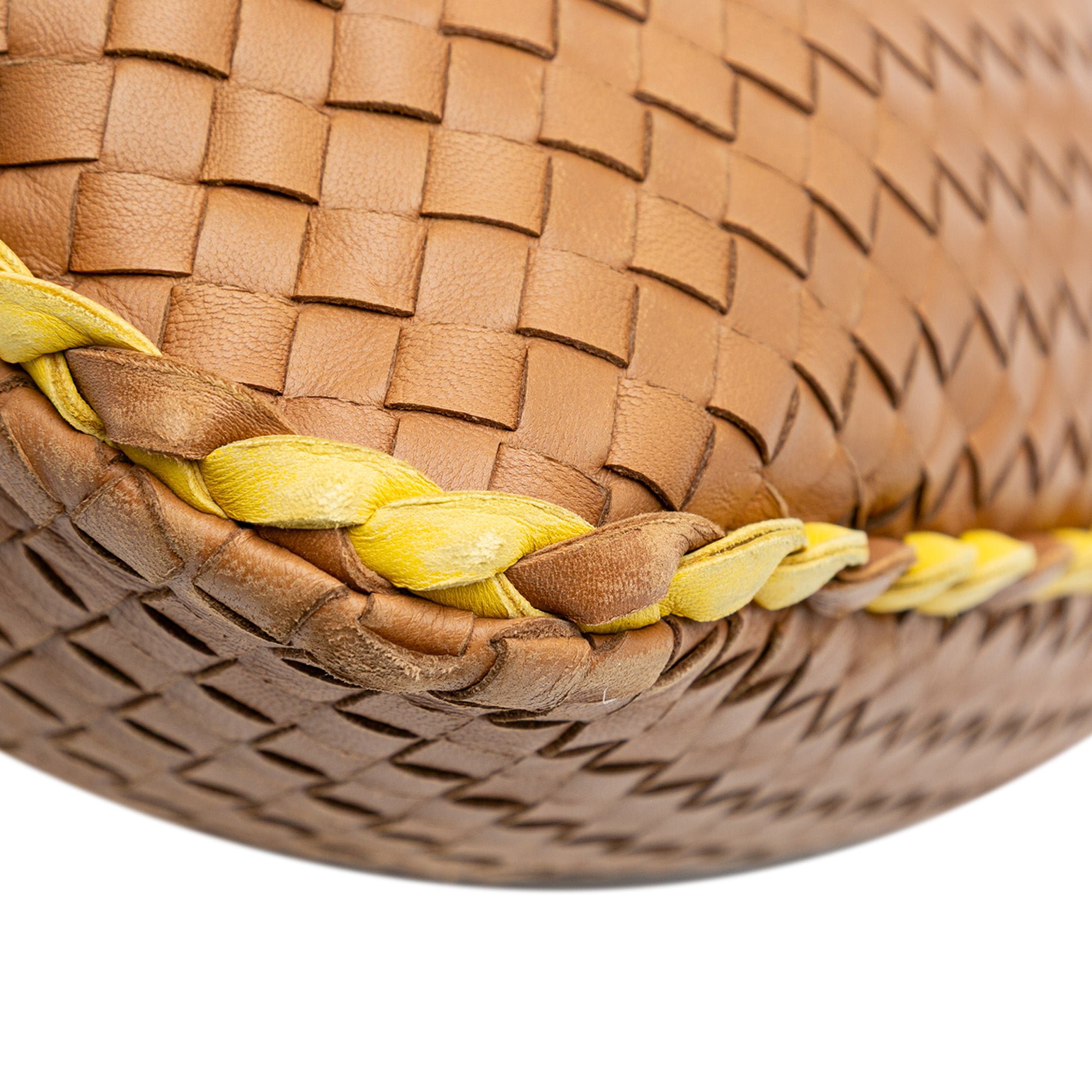 Bottega Veneta Medium Bicolor Intrecciato Veneta
