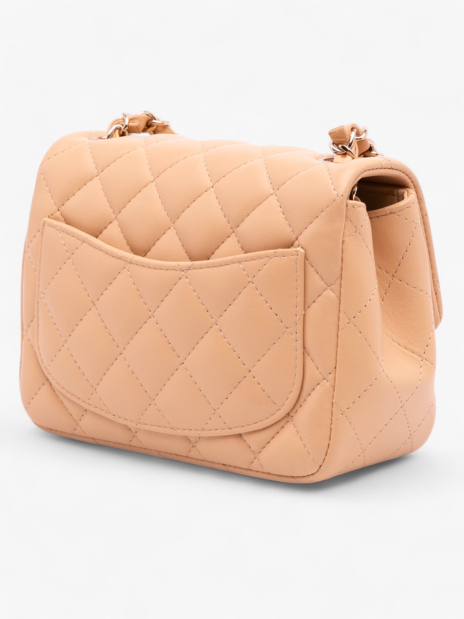 Chanel Mini Square Classic Lambskin Single Flap
