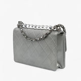 Chanel Small Metallic Goatskin Chic Pearls Flap