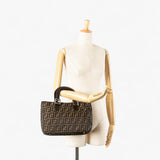 Fendi Small Zucca Canvas Twins Tote