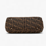Fendi Small Zucca Canvas Twins Tote