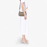 Gucci Small GG Supreme Ophidia Web Satchel