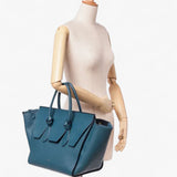 Céline Small Leather Tie Tote
