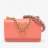 Chanel Quilted Lambskin 19 Wallet on Chain