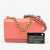 Chanel Quilted Lambskin 19 Wallet on Chain