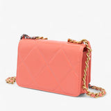 Chanel Quilted Lambskin 19 Wallet on Chain