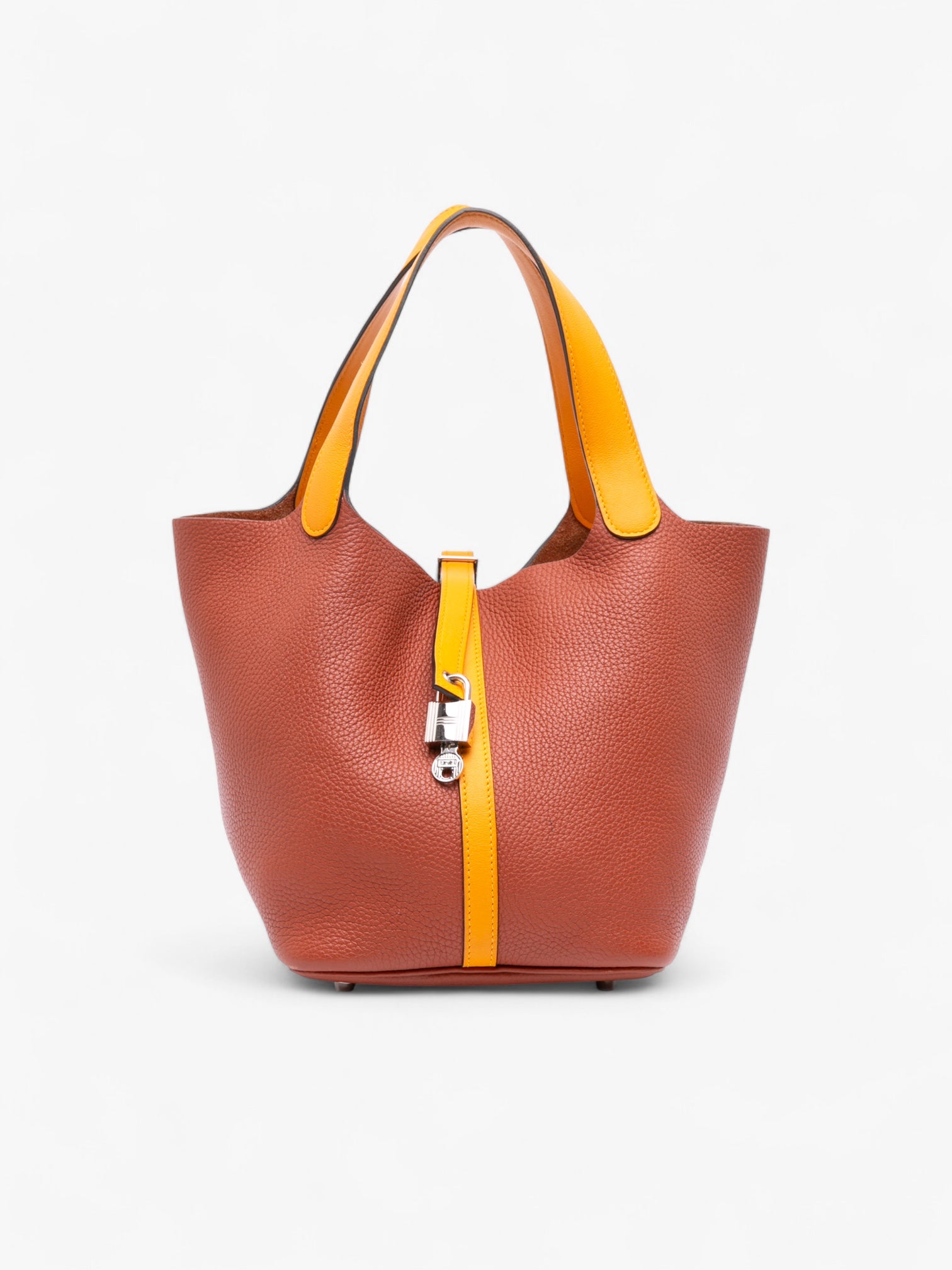 Hermès Bicolor Clemence Picotin Lock 22