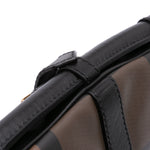 Burberry Smoke Check Studded Coated Canvas Cadet