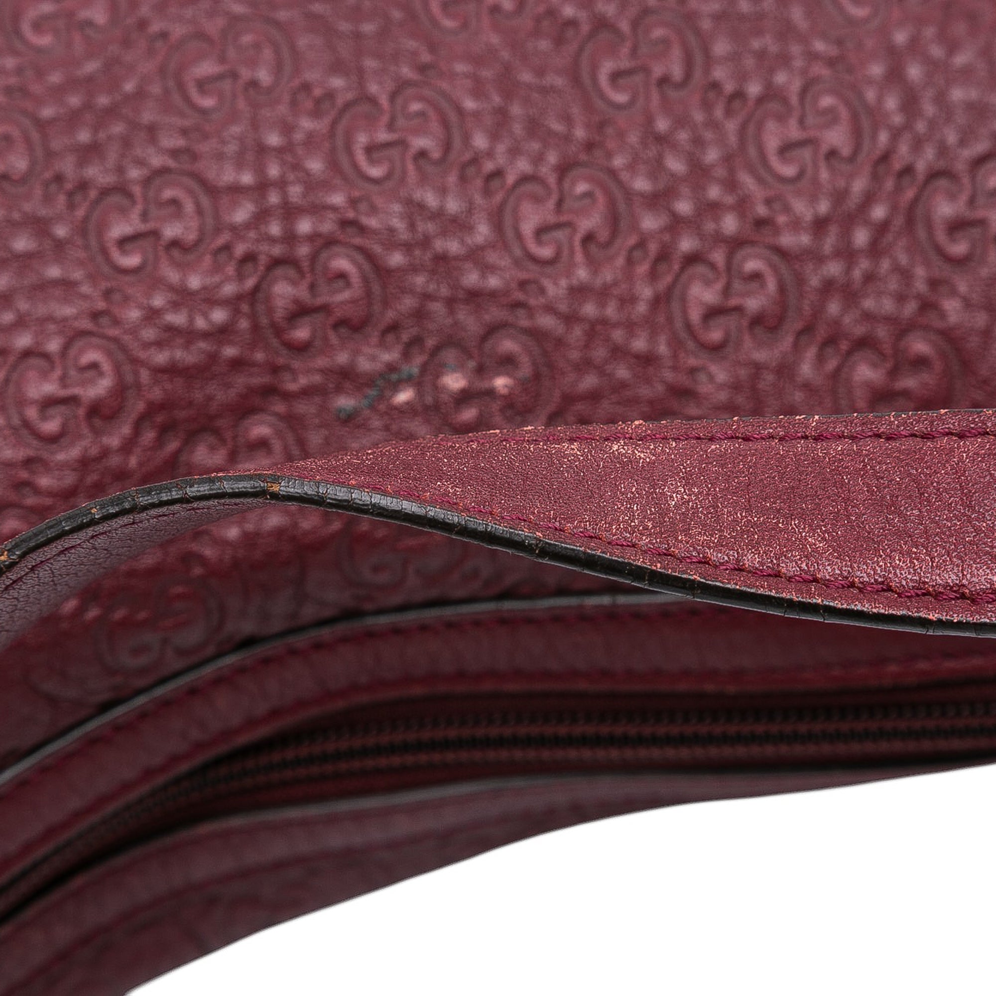 Gucci Guccissima Bamboo D Ring Hobo