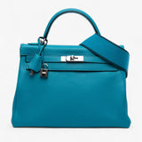 Hermès Togo Amazon Kelly II Retourne 32