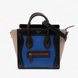 Celine Nano Tricolor Leather Luggage