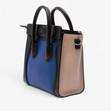 Celine Nano Tricolor Leather Luggage
