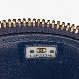 Small Lambskin Top Handle Vanity Bag