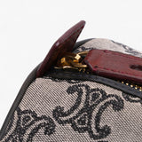 Celine Macadam Canvas Boston Bag