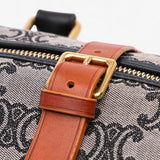 Celine Macadam Canvas Boston Bag