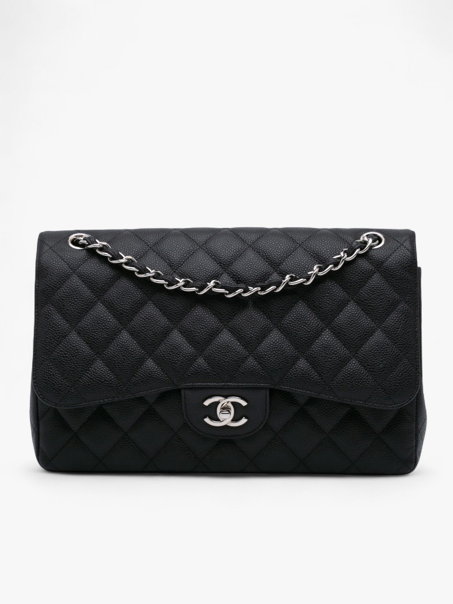 Chanel Jumbo Classic Caviar Double Flap