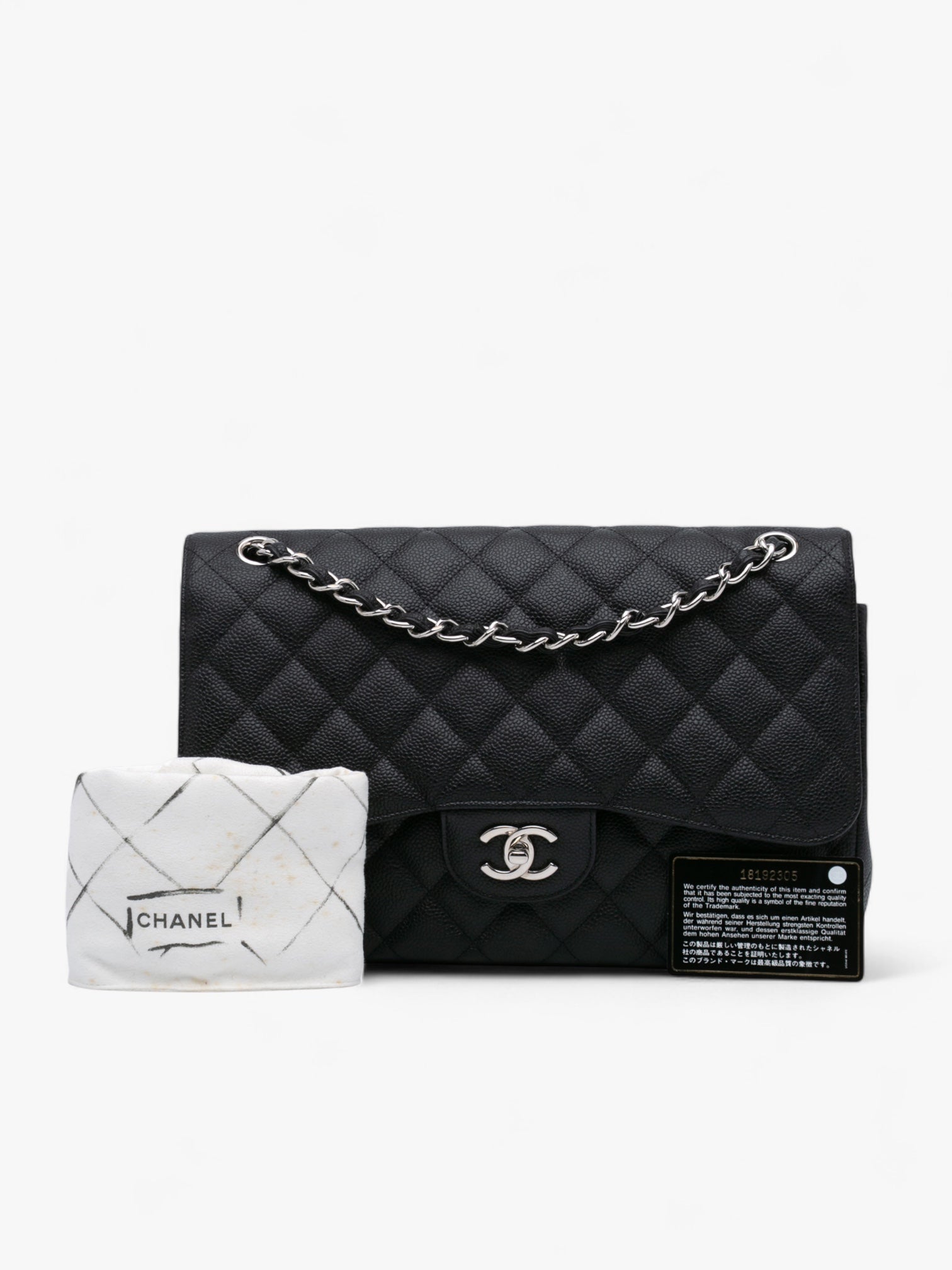 Chanel Jumbo Classic Caviar Double Flap
