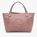 Gucci Small Pebbled Leather Soho Cellarius