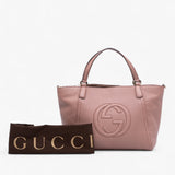 Gucci Small Pebbled Leather Soho Cellarius