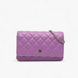 Chanel CC Quilted Lambskin Wallet on Chain