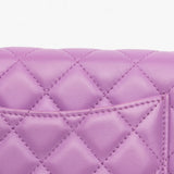 Chanel CC Quilted Lambskin Wallet on Chain