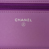 Chanel CC Quilted Lambskin Wallet on Chain