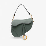 Dior Grained Calfskin Saddle Bag