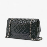 Chanel Medium Classic Patent Double Flap